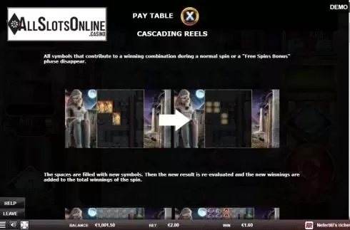 Paytable 2