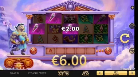 Pegasus Power slot screenshot 2
