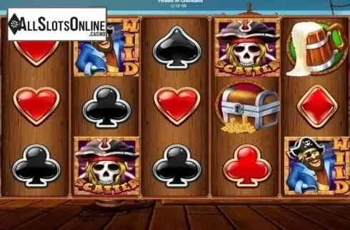 Reel Screen. Pirates Of Graveland from Betixon