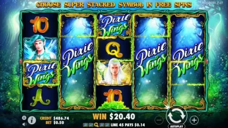 Pixie Wings slot screenshot 3