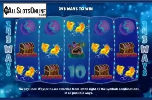 Paytable 4. Sea of Gold from GamesOS
