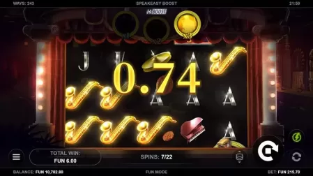 Speakeasy Boost slot screenshot 6