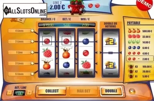 Win screen. Super Berry from PAF