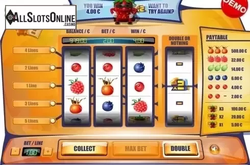 Gamble screen. Super Berry from PAF