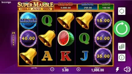 Super Marble slot screenshot 1