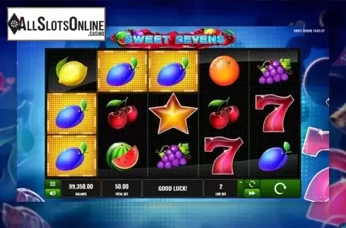 Game workflow 5. Sweet Sevens from Playreels