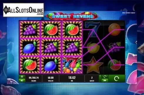 Game workflow 2. Sweet Sevens from Playreels