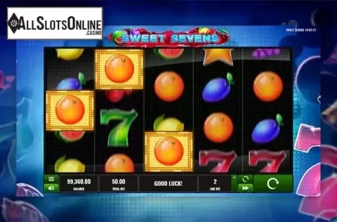 Game workflow 3. Sweet Sevens from Playreels