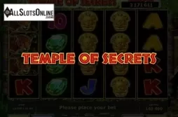 Temple of Secrets. Temple of Secrets from Greentube