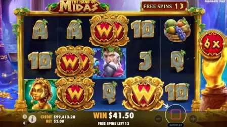 The Hand of Midas slot screenshot 6