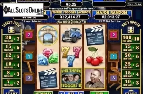 Reel Screen. The Three Stooges 2 from RTG
