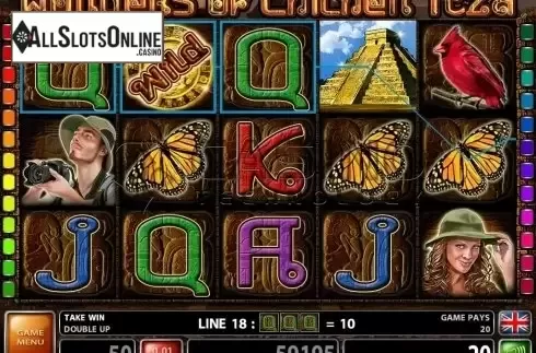 Screen3. The Wonders Of Chichen Itza from Casino Technology