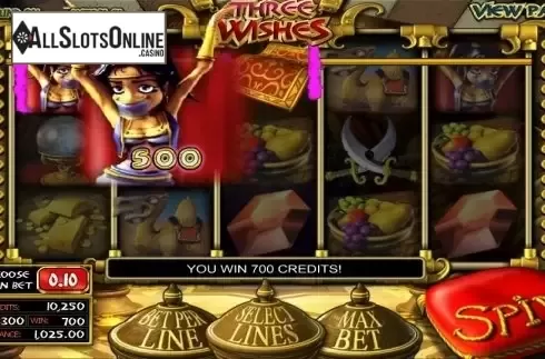 Wild. Three Wishes from Betsoft