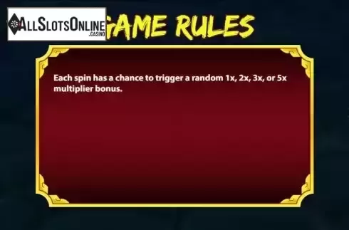 Random multiplier screen