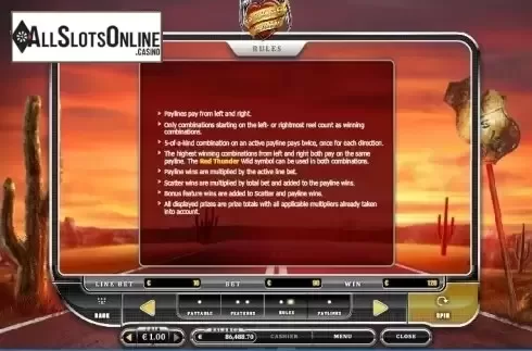 Rules 2. Truckers Heaven from Oryx