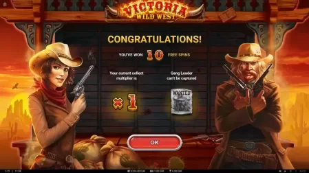 Victoria Wild West slot screenshot 4