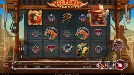 Victoria Wild West slot screenshot 3