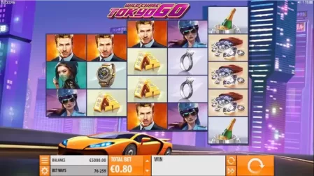 Wild Chase: Tokyo Go slot screenshot 1