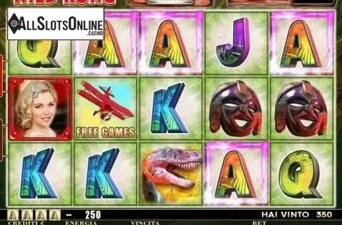 Free Spins. Wild Kong from Octavian Gaming