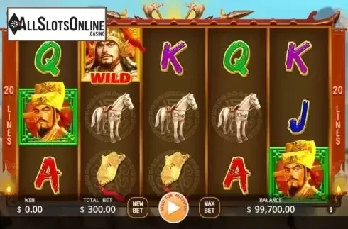 Reel Screen. Yue Fei from KA Gaming