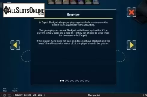 Game Rules 2. Zappit Blackjack from Red7