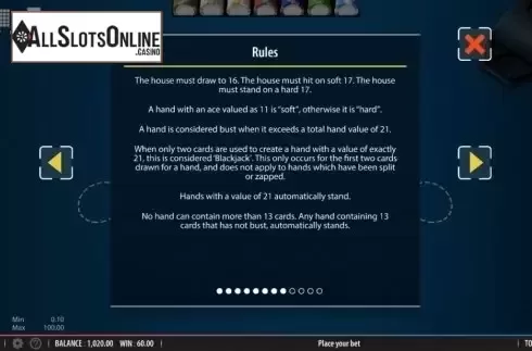 Game Rules 4. Zappit Blackjack from Red7
