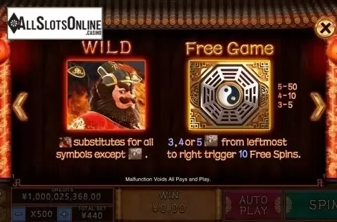 Wild & Scatter. Zhong Kul from CQ9Gaming