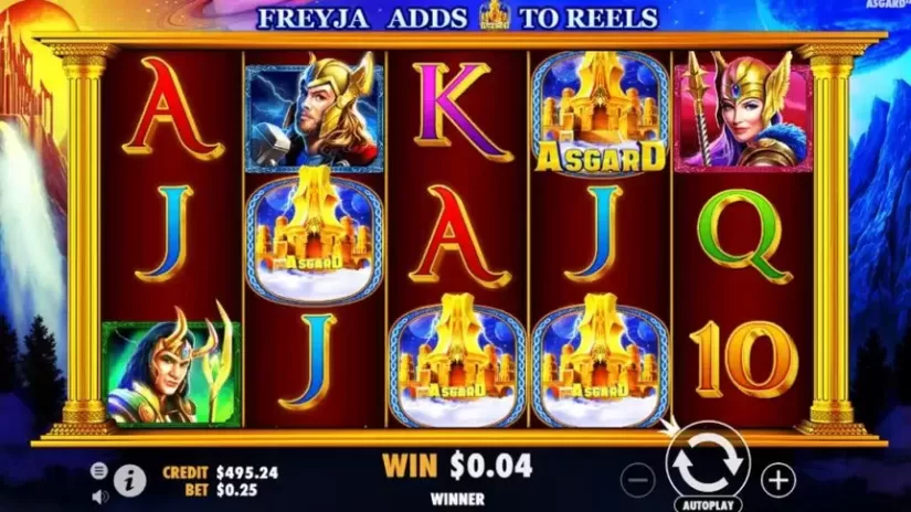 Asgard slot screenshot 3