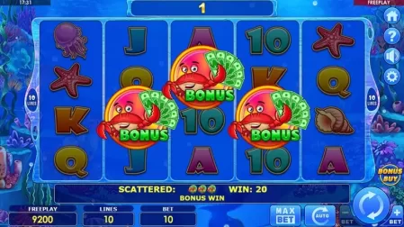 Bigger Cash & Crab slot screenshot 2