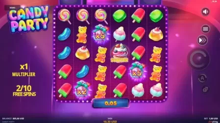 Candy Party slot screenshot 5