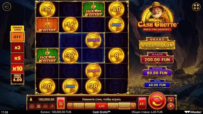 Cash Grotto slot screenshot 1
