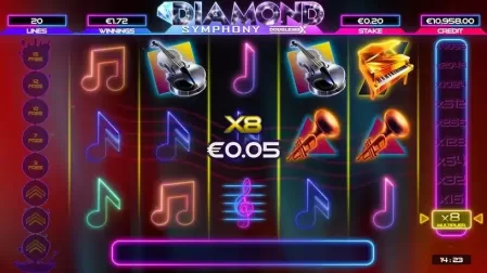Diamond Symphony DoubleMax slot screenshot 4