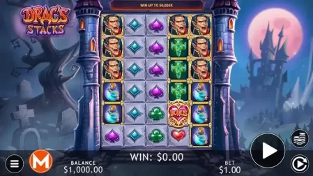 Drac's Stacks slot screenshot 1