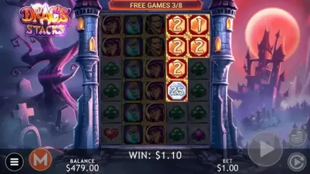 Drac's Stacks slot screenshot 5