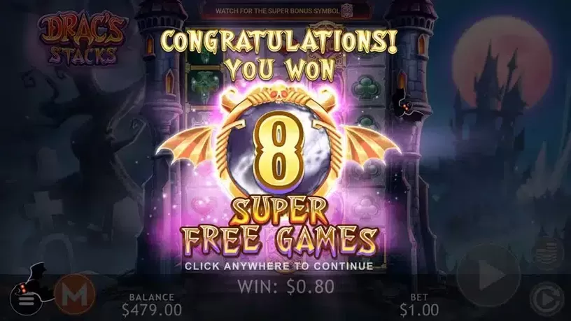 Drac's Stacks slot screenshot 3