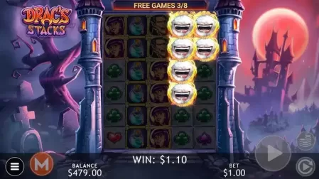 Drac's Stacks slot screenshot 4