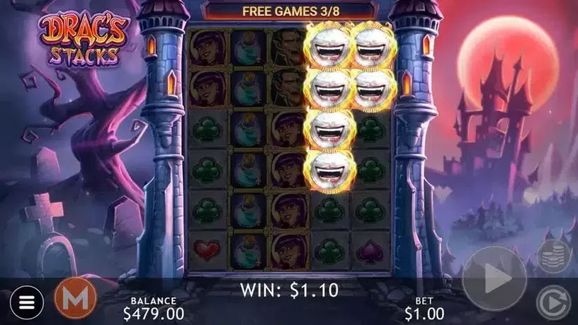 Drac's Stacks slot screenshot 4