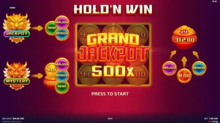 Dragon Hold Gold slot screenshot 3
