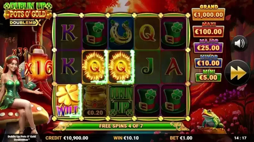 Dublin Up Pots OGold slot screenshot
