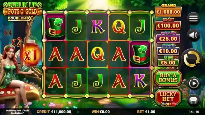 Dublin Up Pots OGold slot screenshot