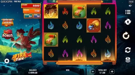 Fire Tale slot screenshot 1
