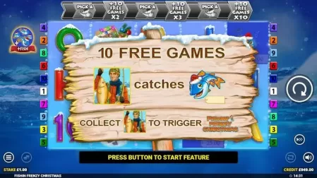 Fishin’ Frenzy Christmas slot screenshot 4