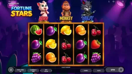 Fortune Stars slot screenshot 2
