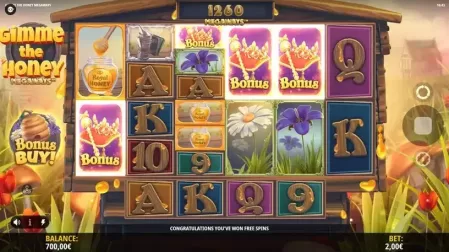 Gimme the Honey Megaways slot screenshot 2