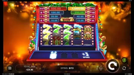 Joker Gifts 7s slot screenshot 6