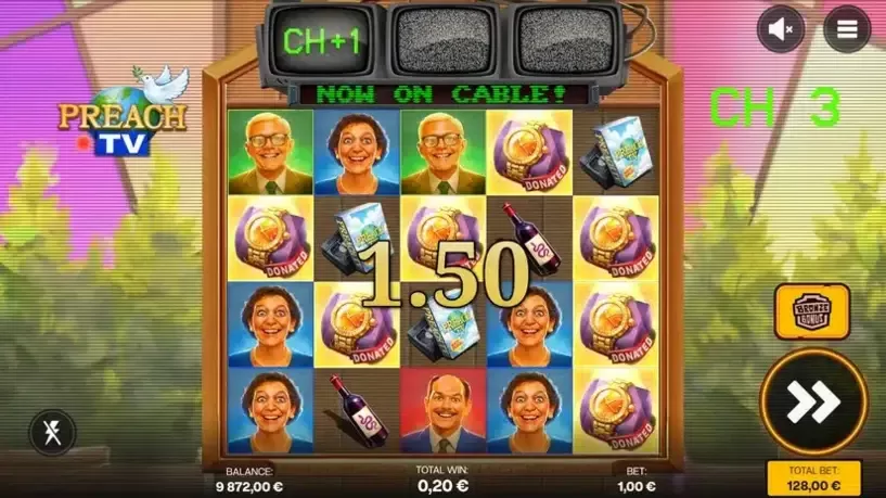 Preach TV slot screenshot 
