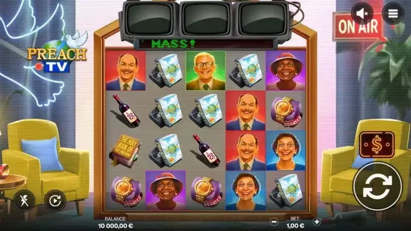 Preach TV slot screenshot 