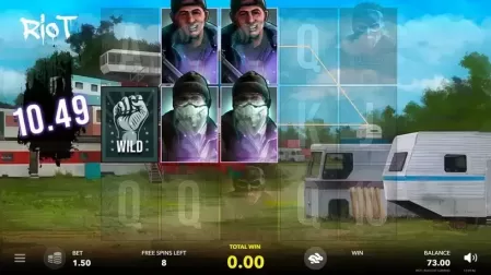 Riot slot screenshot 3