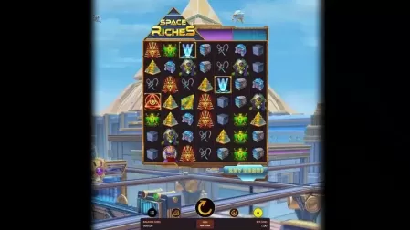 Space Riches slot screenshot 1