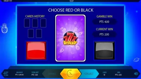 Sticky 777 slot screenshot 4